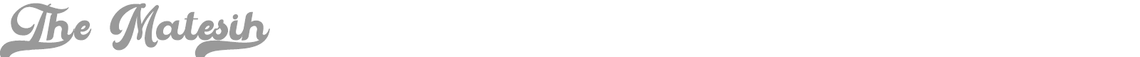 The Matesih font preview
